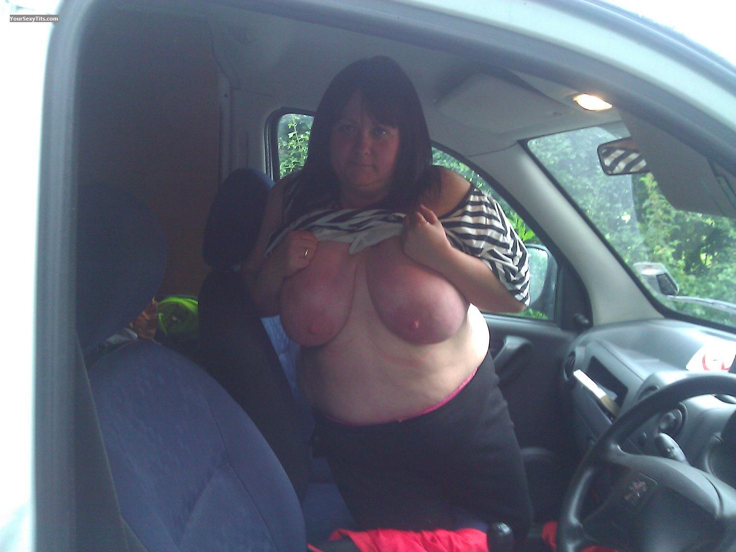Mein Sehr grosser Busen Topless Selbstporträt von Nicknack